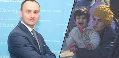 Rzecznik Praw Dziecka twierdzi, że dzieci migrantów są rozbierane przez rodziców, by je wyziębić. Zapytaliśmy o dwie sprawy. Oto odpowiedź