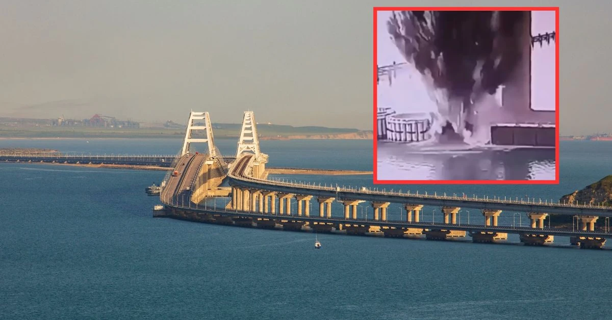 Eksplozja pod Mostem Krymskim. Służby Kijowa znów uderzyły