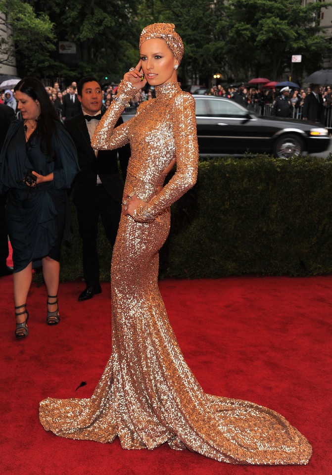 Karolina Kurkova na Met Ball 2012