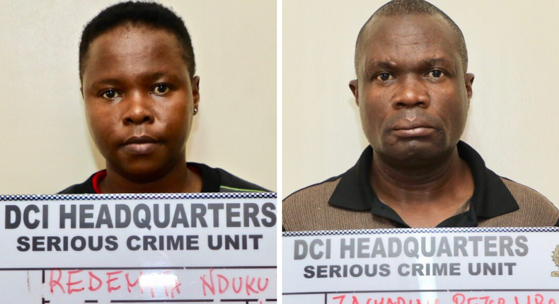 DCI arrest of a couple, believed to have swindled a city based management consultant over Sh11 million in a diamonds scam.