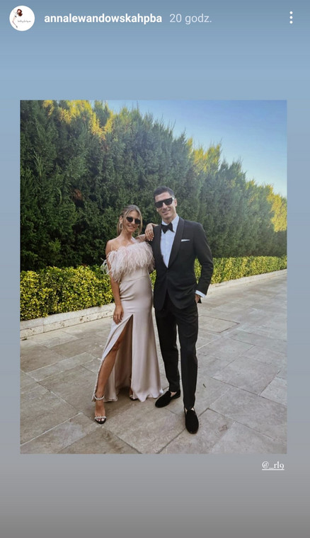 Anna i Robert Lewandowscy na weselu