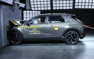 Hyundai Ioniq 5 w crash teście Euro NCAP