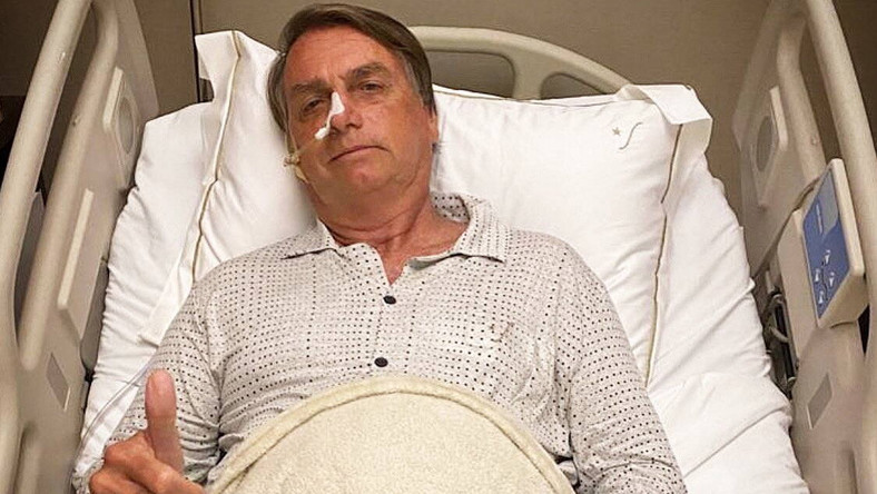 Jair Bolsonaro trafił do szpitala. Do sieci trafiło wymowne zdjęcie prezydenta