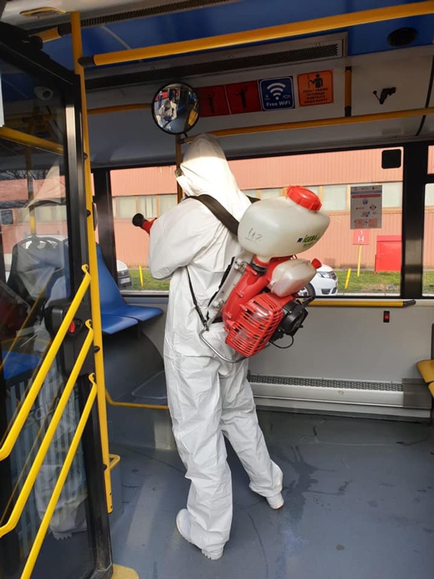 Vozila GSP-a će biti redovno dezinfikovana i provetravna