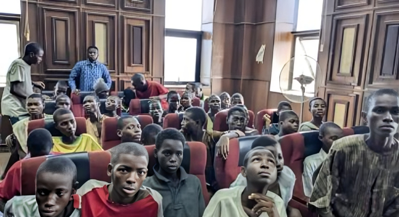 The Federal High Court in Abuja dropped all charges against the detained minors and other protesters. [X, formerly Twitter]