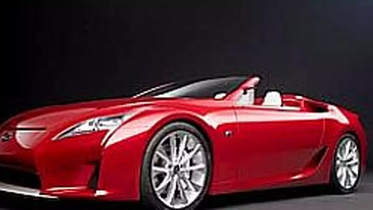 Detroit 2008: Lexus LF-A Roadster – lexusowy roadster