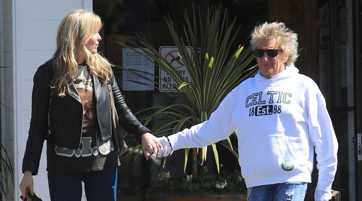 Rod Stewart és felesége, Penny Lancaster / Fotó: Northfoto