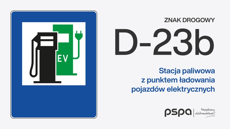 Nowe znaki drogowe dla kierowców samochodów elektrycznych