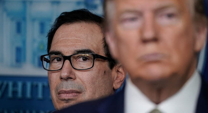 Steven Mnuchin Donald Trump