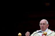 ITALY POPE FRANCIS AL SAINTS DAY