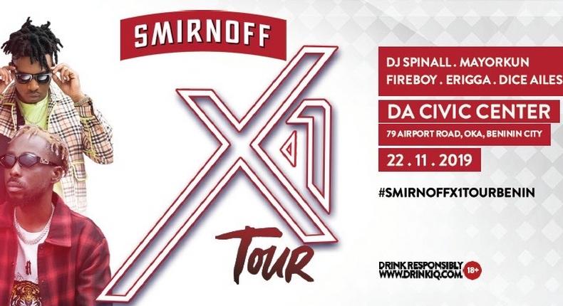 Smirnoff Tour - Bringing the loudest neon rave to Benin