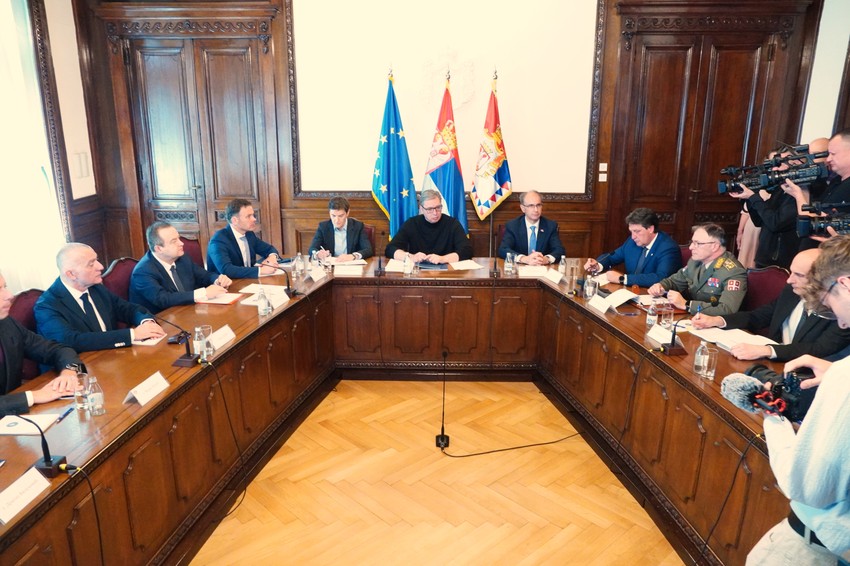 Sednica Saveta za nacionalnu bezbednost