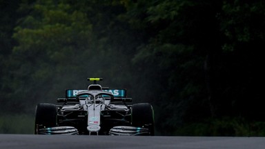 F1: awaria układu napędowego zepsuła Bottasowi pierwszy trening