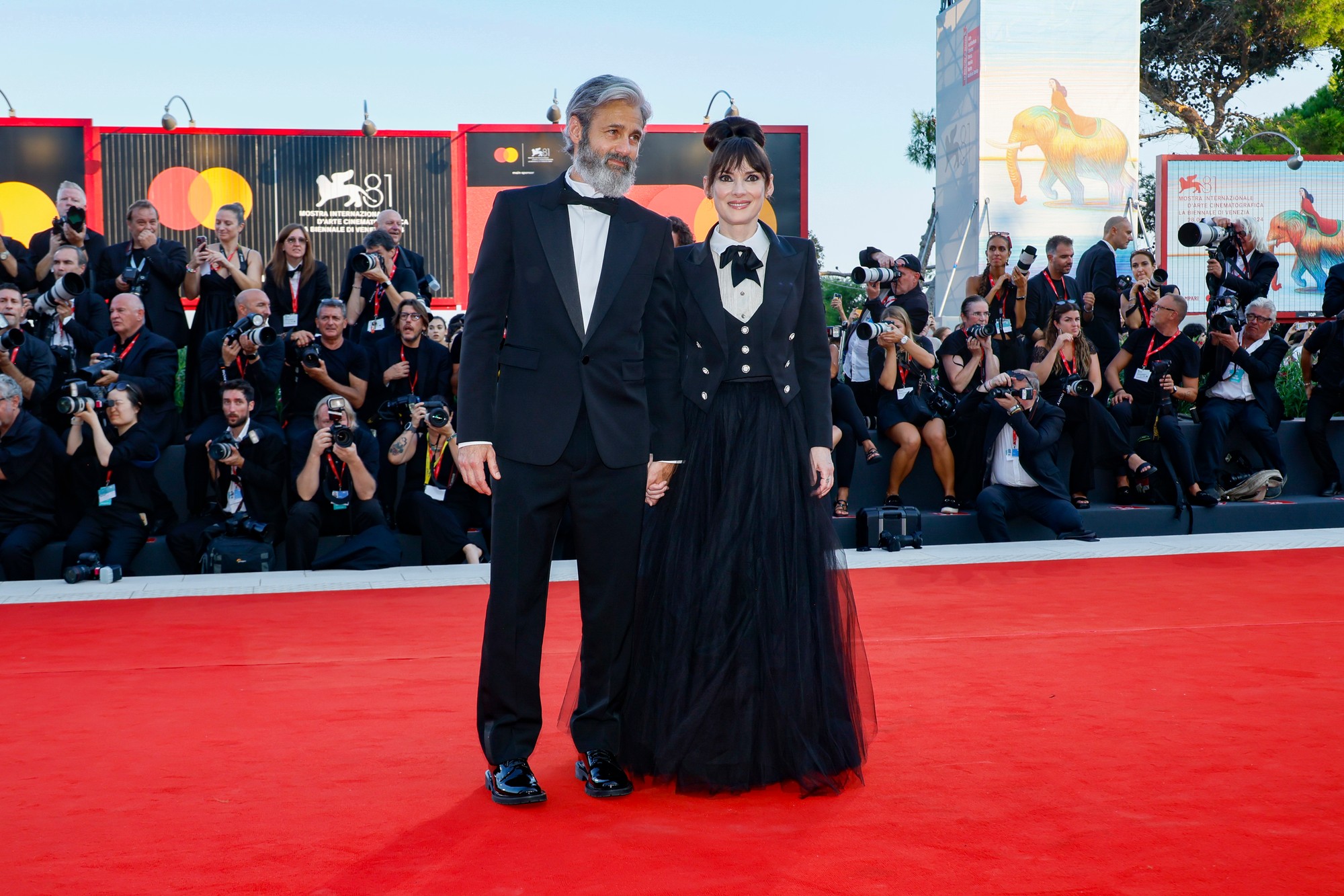 Scott Mackinlay Hahn, Winona Ryder na filmovom festivale v Benátkach.