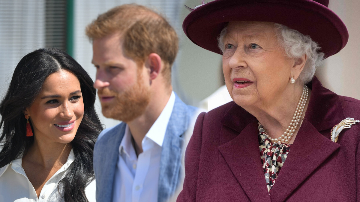 Elżbieta II jest rozczarowana decyzjami Meghan Markle i księcia Harry'ego. "Jest wyczerpana"