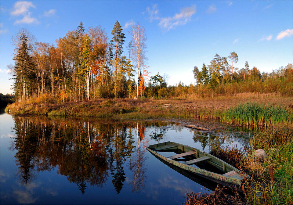 Krajobraz wschodniej Łotwy