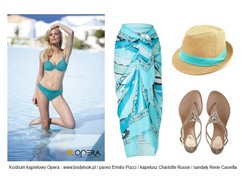 Lato w kolorze blue. Supermodne stylizacje plażowe