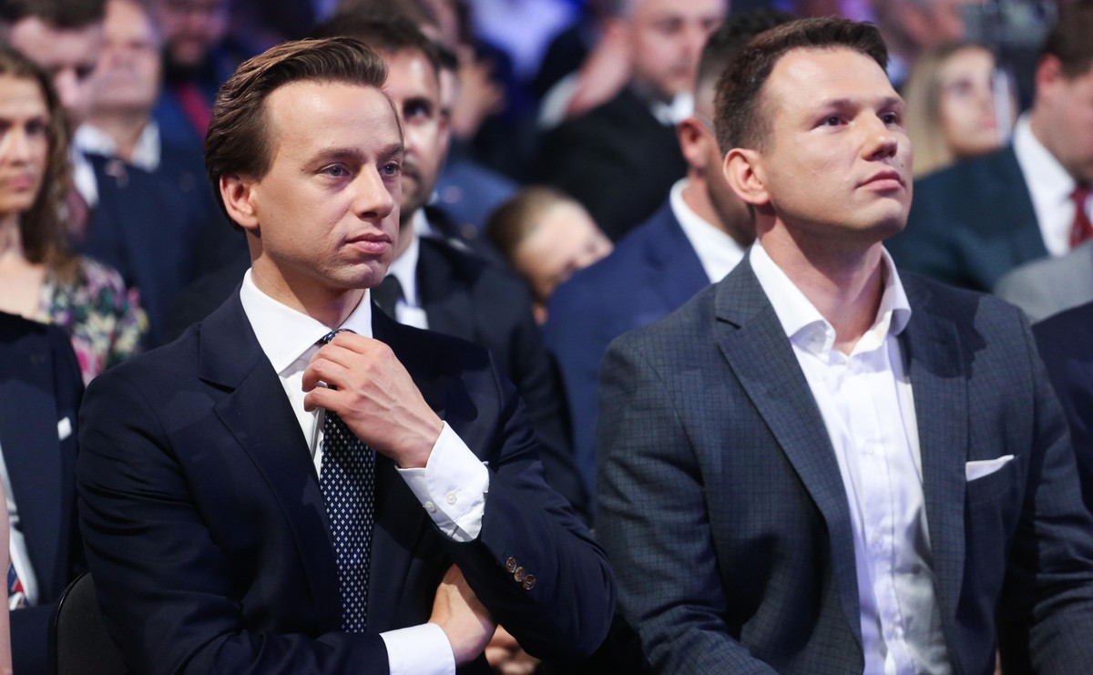 Krzysztof Bosak i Sławomir Mentzen