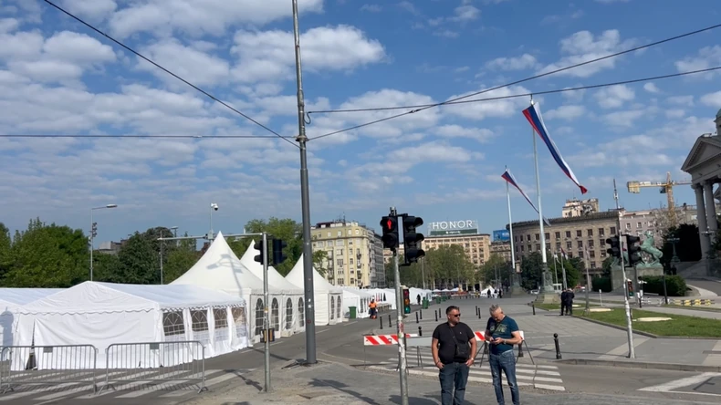 Ulica je zatvorena za saobraćaj