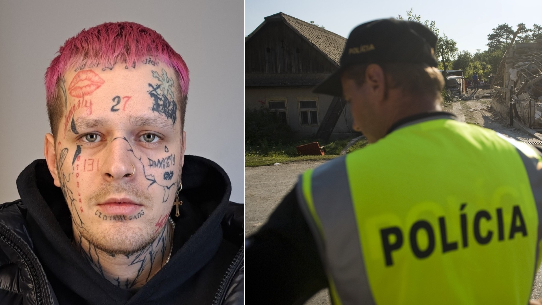 Dominik Vyšata a polícia - ilustračné foto