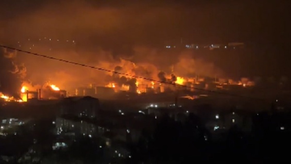 Ukrajinski napad na Tuapse 20. aprila