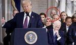 Zaskakujący gość na inauguracji Trumpa. Stał obok najważniejszych na świecie