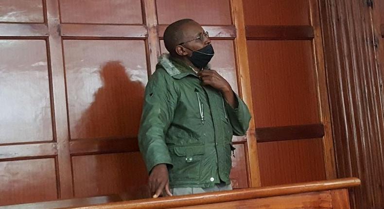 Pastor Peter Iringu Mwangi  in court 