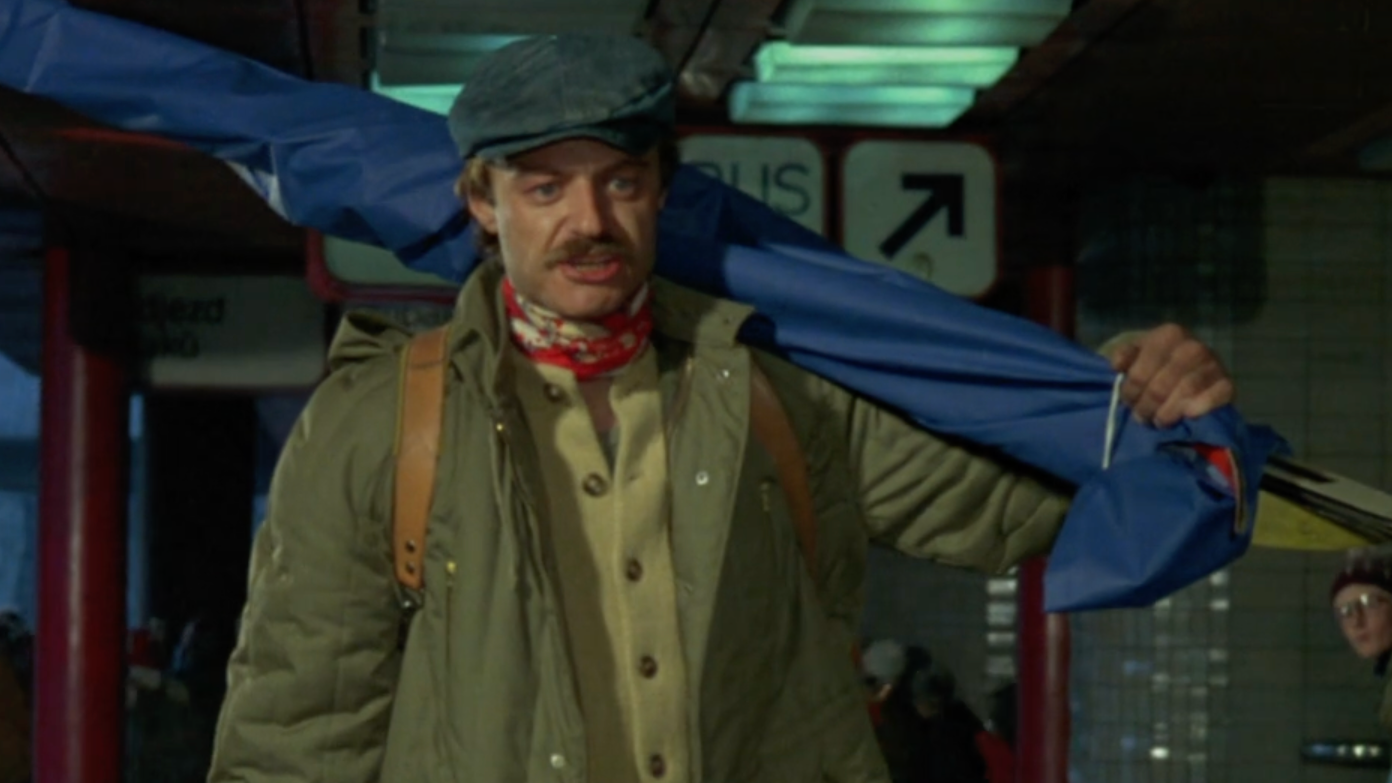 Český herec Pavel Nový vo filme S tebou mě baví svět.