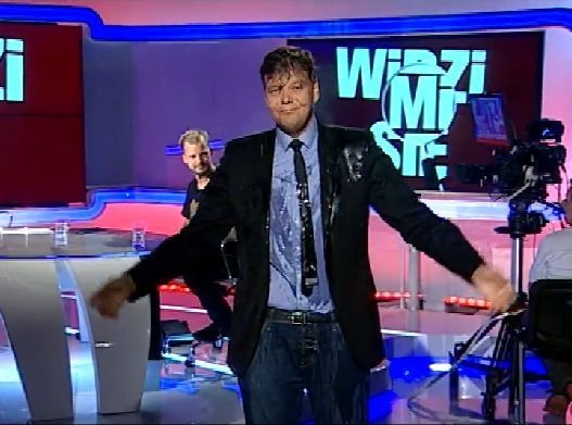 Michał Figurski w programie 'WidziMiSię'
