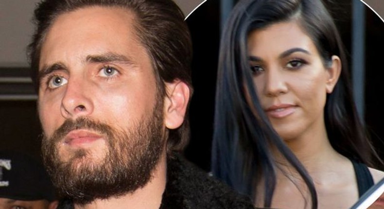 Scott Disick and Kourtney Kardashian