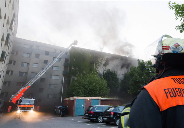 Hamburg: Pożar i silna eksplozja w bunkrze z II wojny światowej