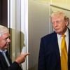 Lindzi Grejem i Donald Tramp u avionu "Er fors 1" 4. januara