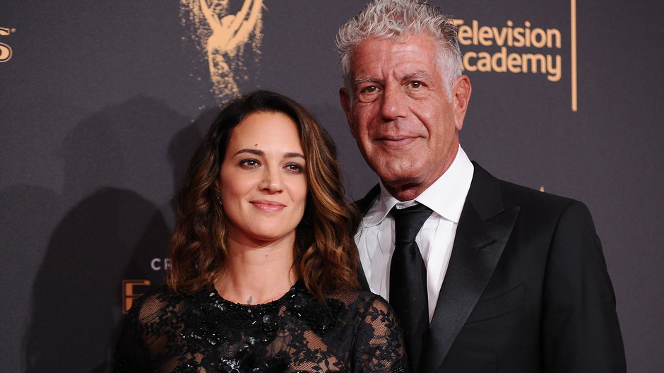 Anthony Bourdain z Asią Argento