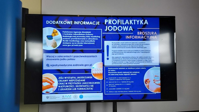 Broszura informacyjna dotycząca tabletek z jodkiem potasu