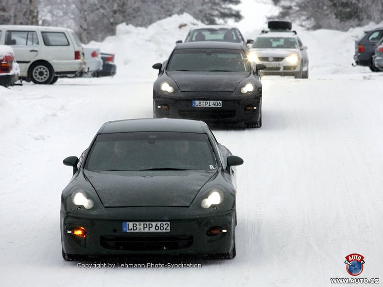 Zdjęcia szpiegowskie: Porsche Panamera i jego poprzednicy