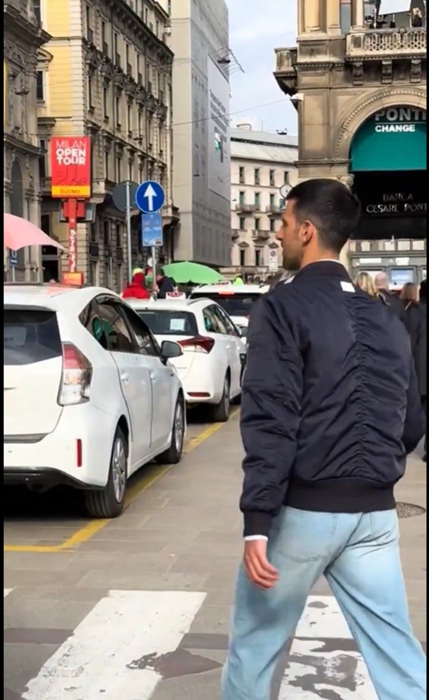 Novak Đoković u Milanu