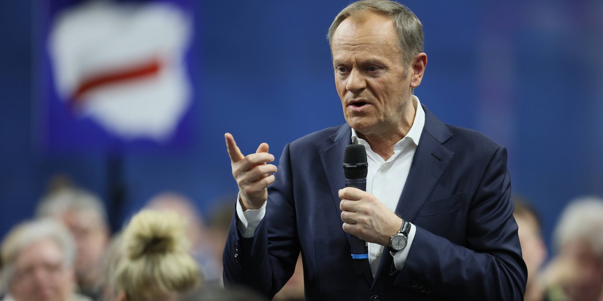 Tusk apelował o solidarność z Ukrainą.