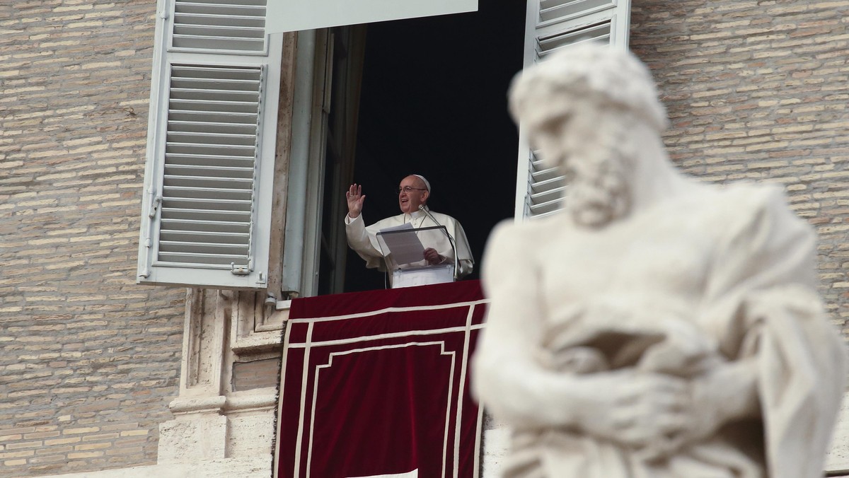 Papież Franciszek, na anioł pański