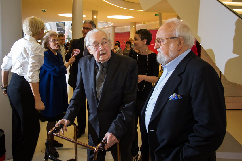 Andrzej Wajda i Krzysztof Penderecki