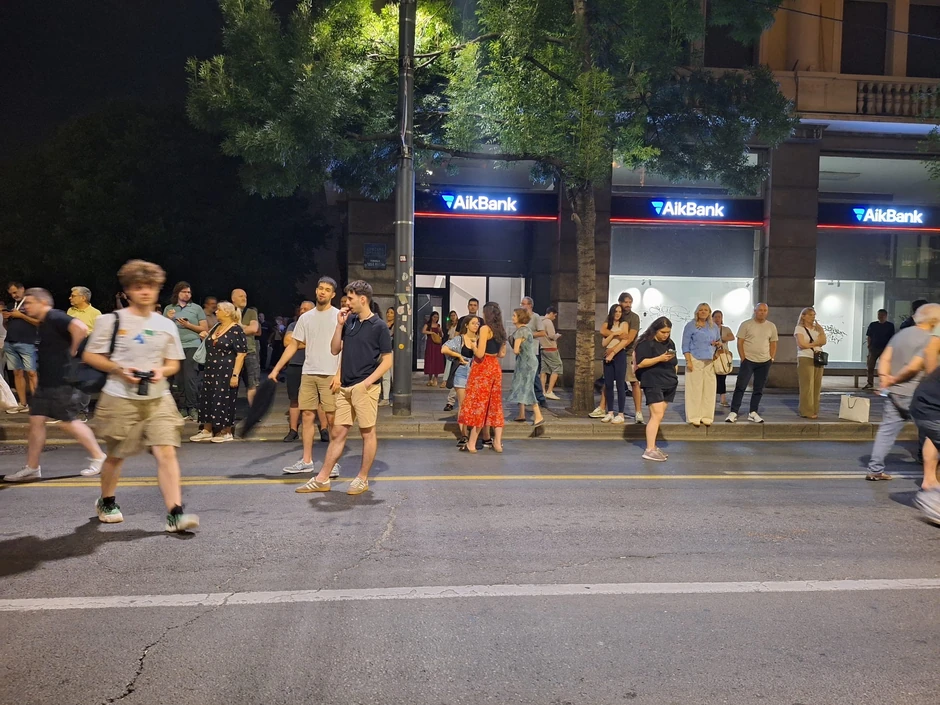 Studenti ispred Predsedništva, Beograd