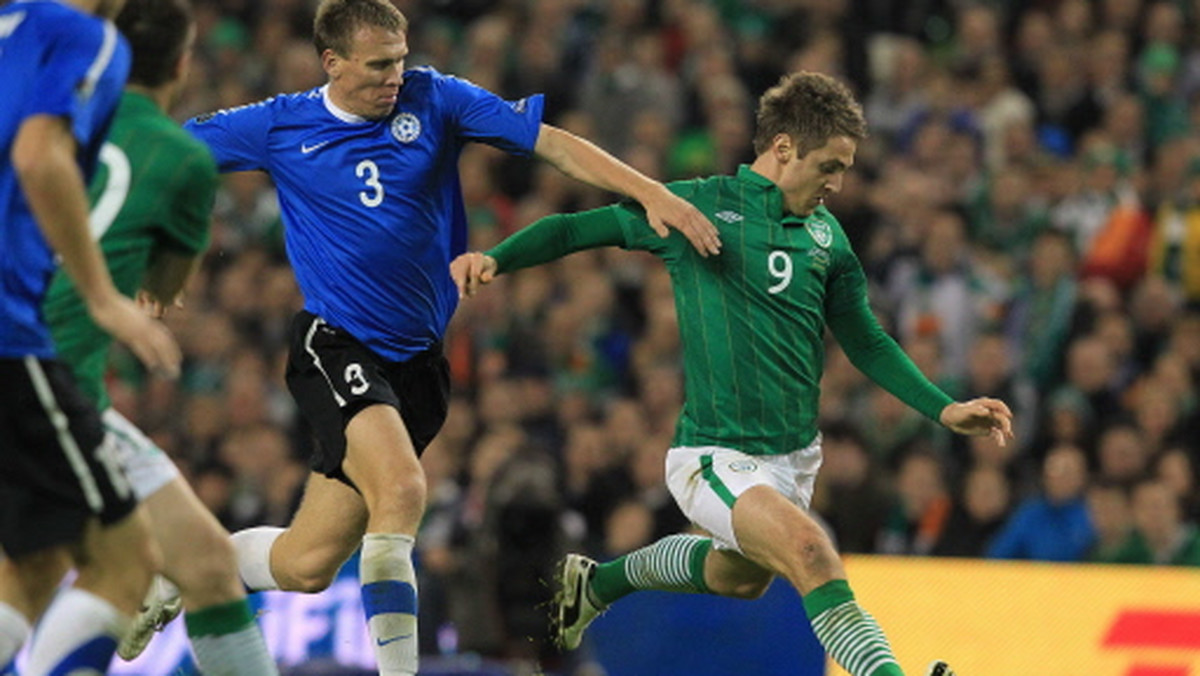 Irlandia zremisowała 1:1 (1:0) z Estonią w rewanżowym meczu barażowym. Gospodarze tym samym zapewnili sobie awans na Euro 2012.