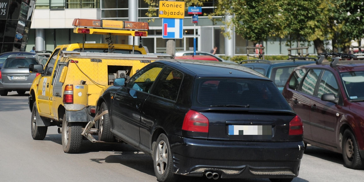 Czy twoje auto było odholowane legalnie?