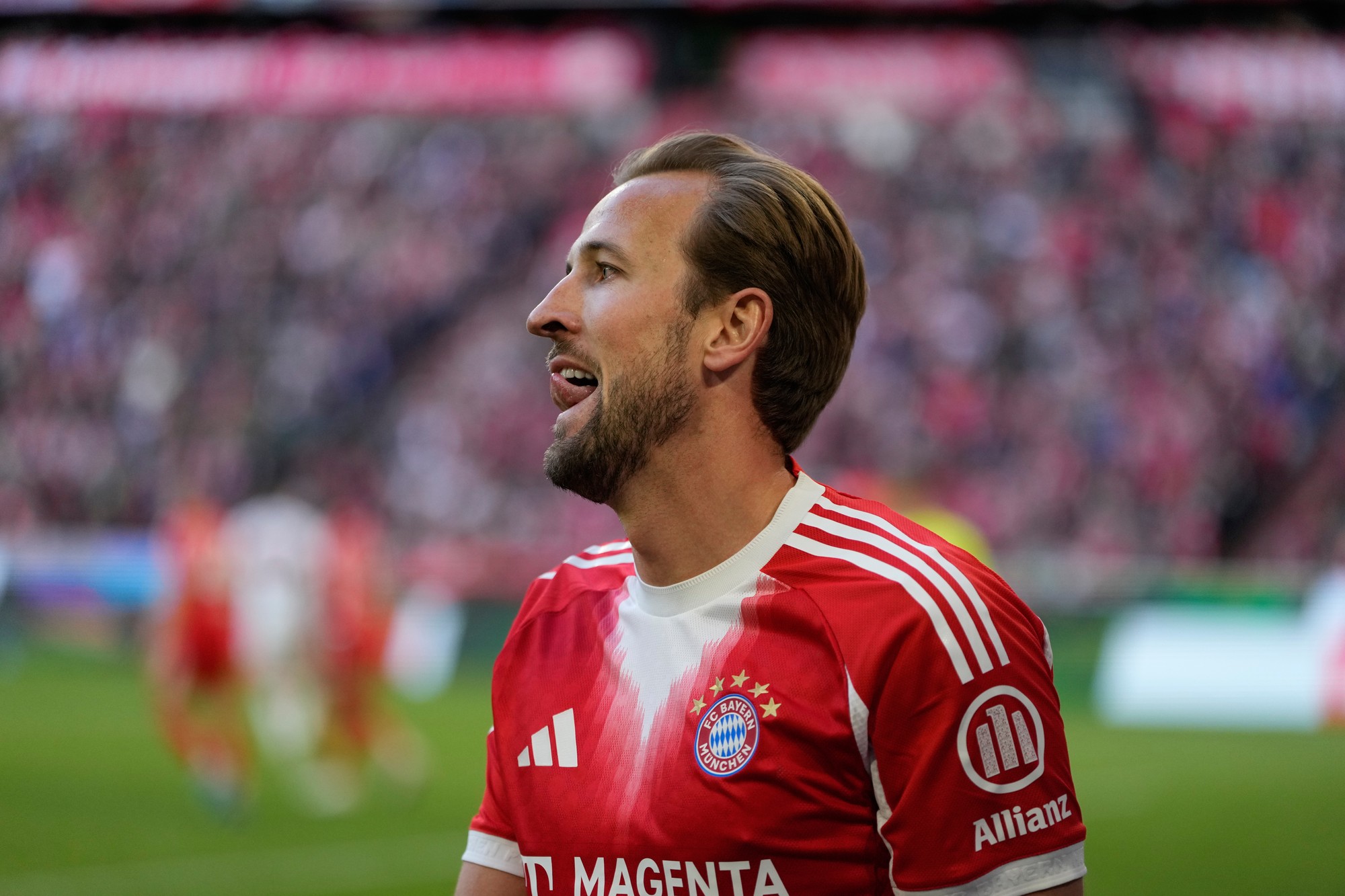 Futbalista Bayernu Mníchov Harry Kane.