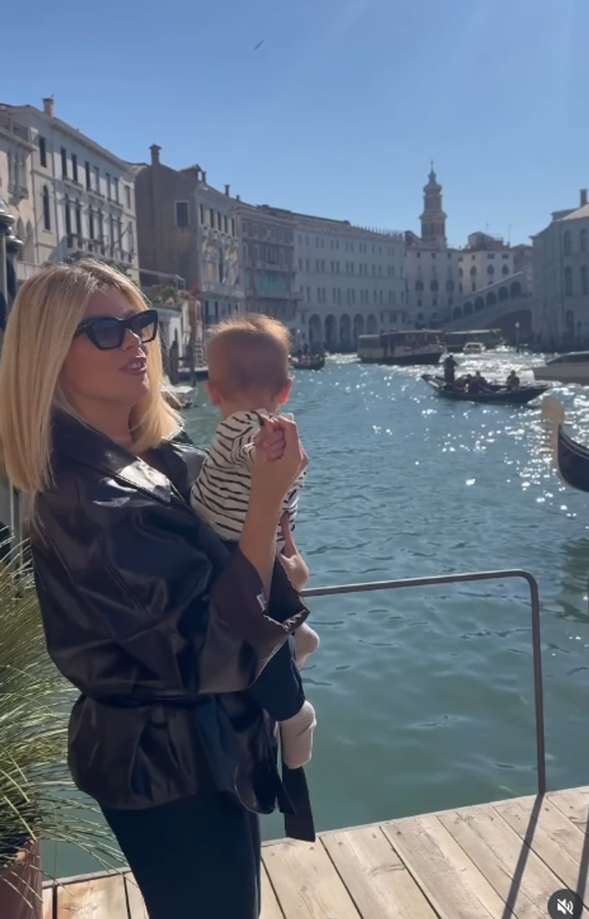 Tamara Dragić sa sinom