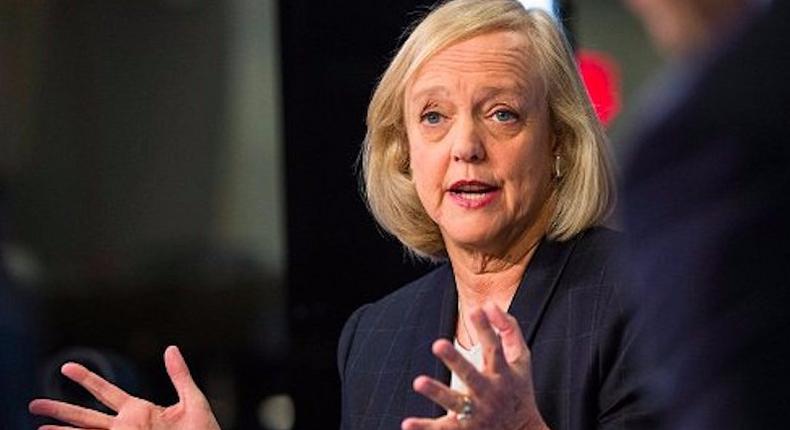 HPE CEO Meg Whitman.