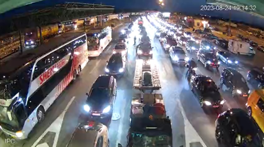 Horgoš, izlaz iz Srbije