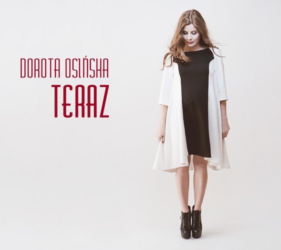 Dorota Osińska na okładce albumu 'Teraz'