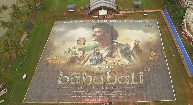 'Bahubali'  breaks Guinness World Record as 'largest poster  of all time'