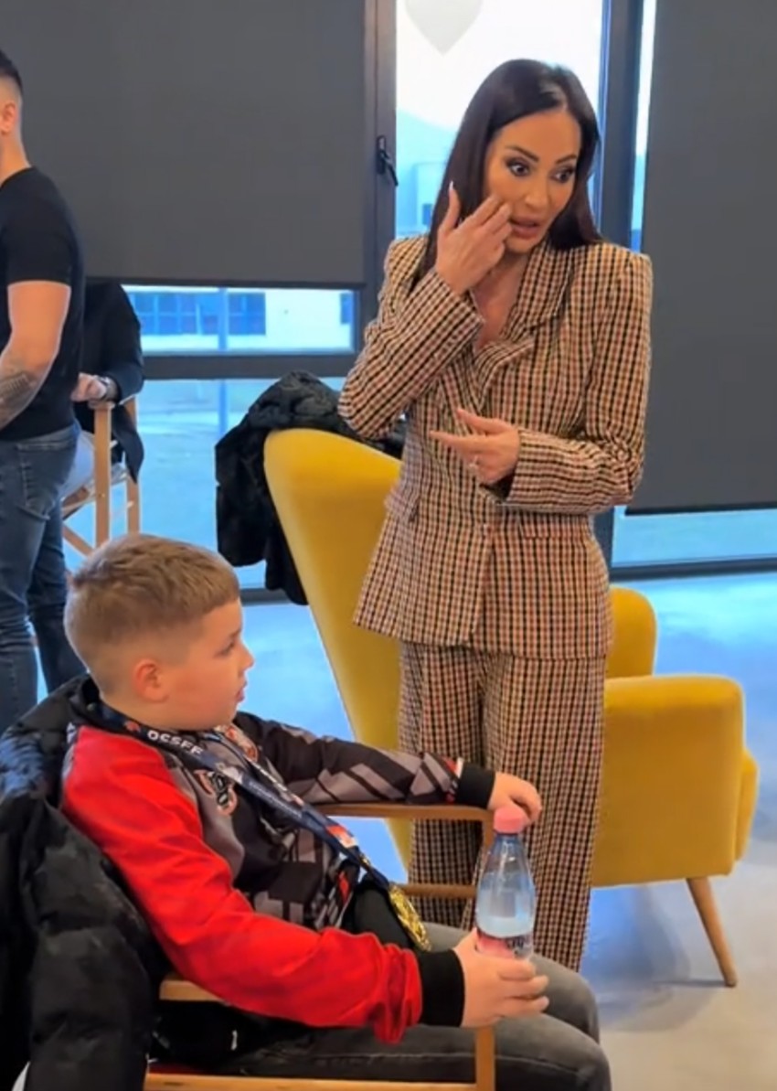 Ceca Ražnatović sa Bogdanom