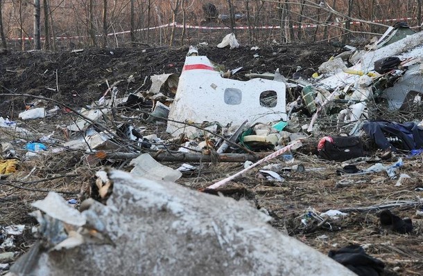 Tu-154 wrak, tupolew, Smoleńsk